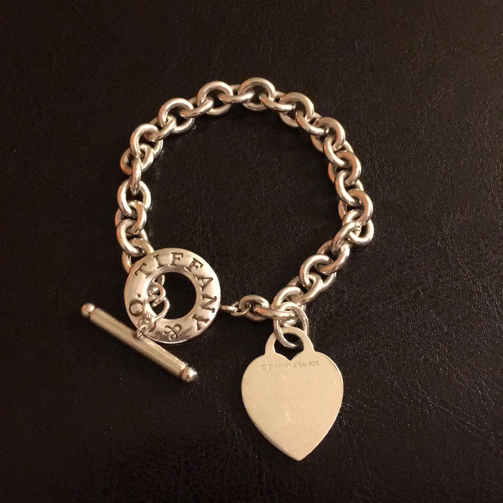 Tiffany bracelet - heart and toggle